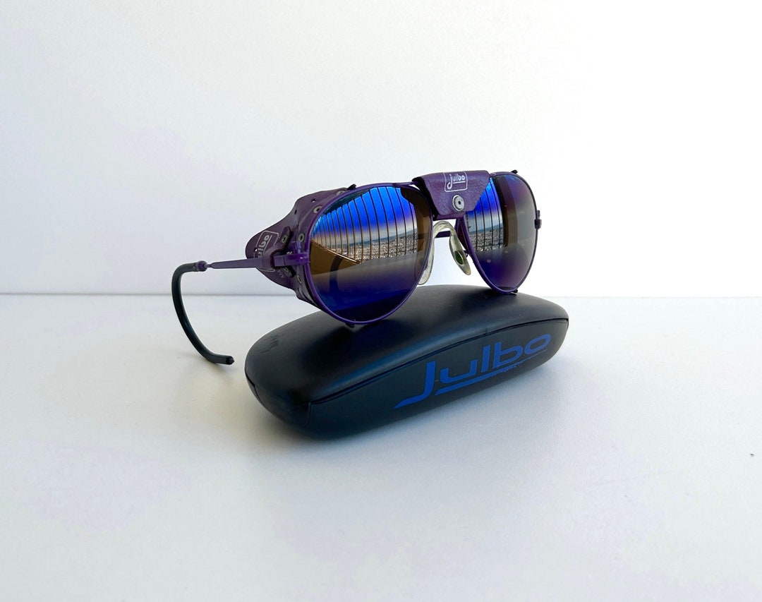 Vintage JULBO Glacier Aviator Sunglasses Made in France - Etsy