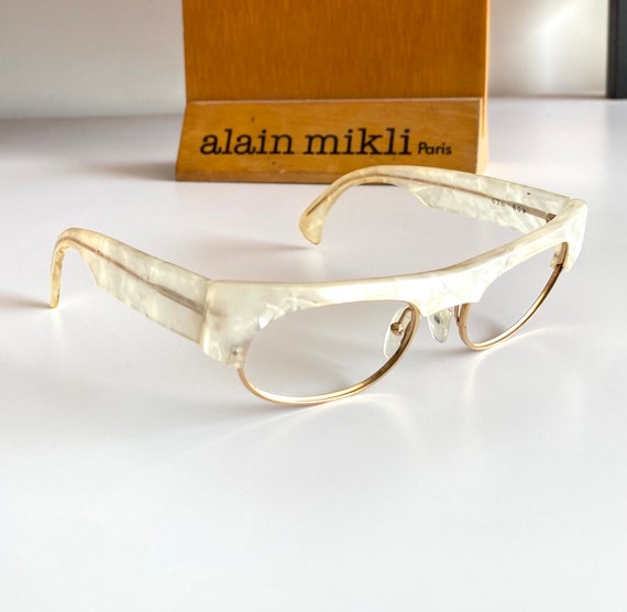 Vintage ALAIN MIKLI Frame Sunglasses Made in Fran… - image 1