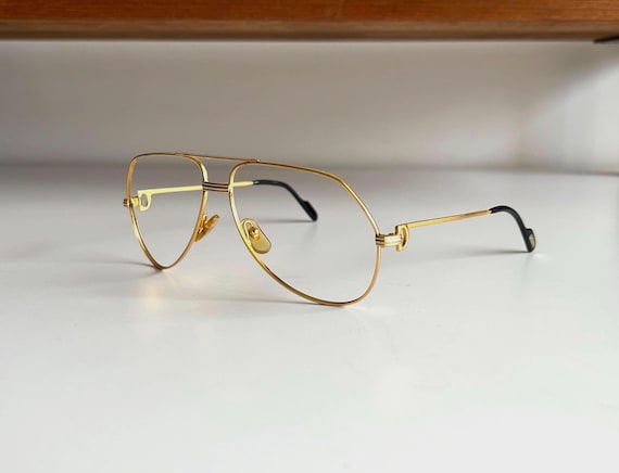 80s VENDOME LOUIS CARTIER Sunglasses Frame, Made in France,