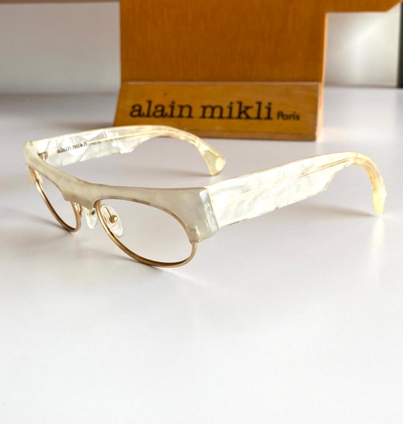 Vintage ALAIN MIKLI Frame Sunglasses Made in Fran… - image 2