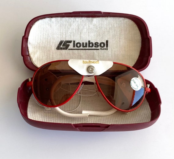 Vintage LOUBSOL Glacier Aviator Sunglasses