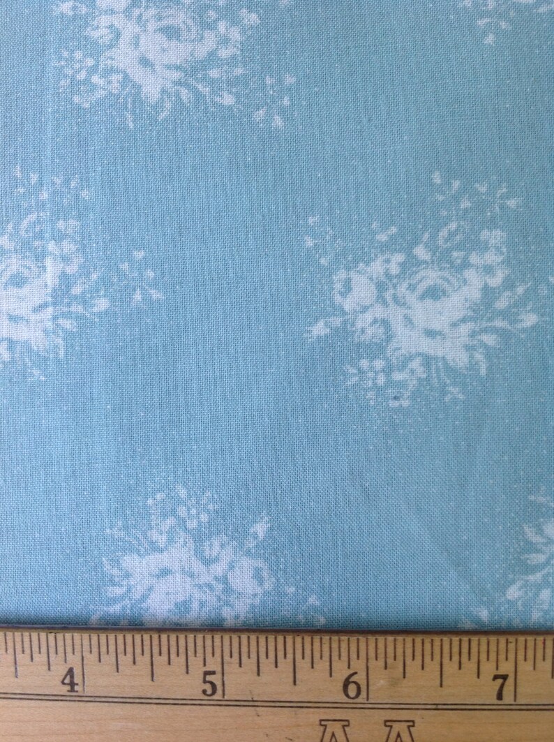 Durham Quilt Collection by Lecien Fabrics Aqua Fabric with Etsy