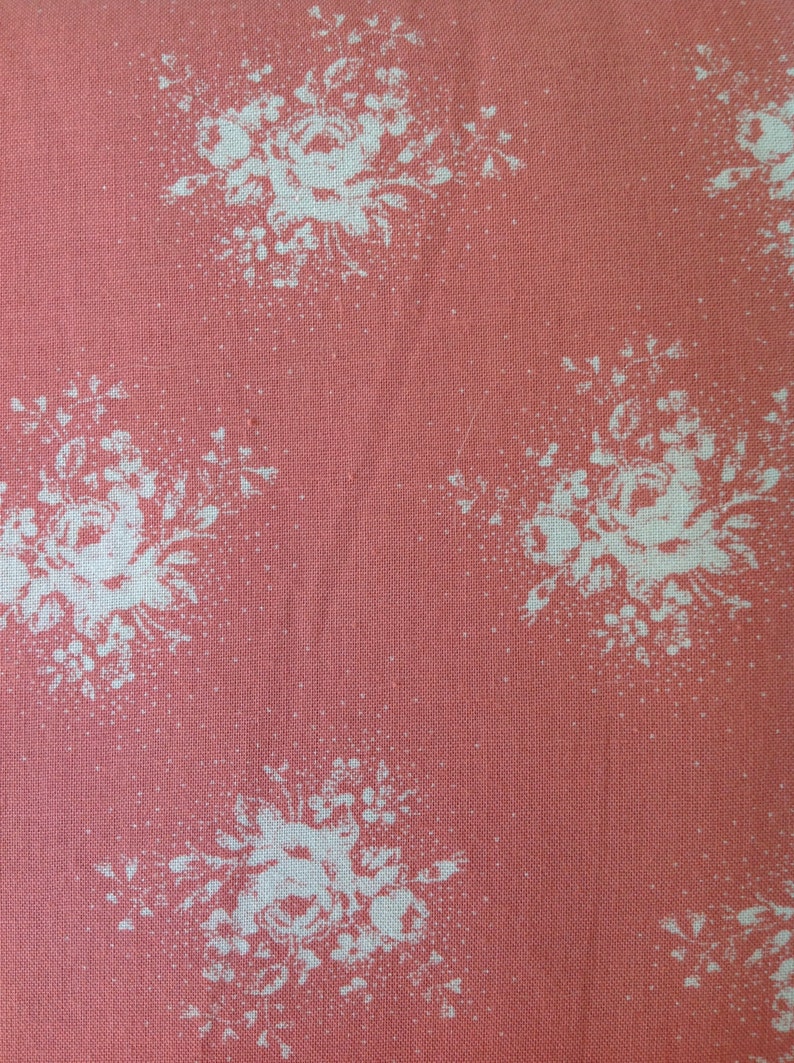 Durham Quilt Collection by Lecien Fabrics White Floral Fabric Etsy UK