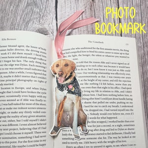 Personalized Dog Bookmark | Cat Bookmark | Cat Mom | Pet Bookmark | Photo Bookmark | Custom Bookmark | Dog Mom | Custom Bookmark Pet | Pet