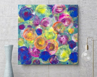 Original acrylic painting on canvas, abstract original contemporary art, Acrylic Painting wall decor, canvas art painting Living Room Decor