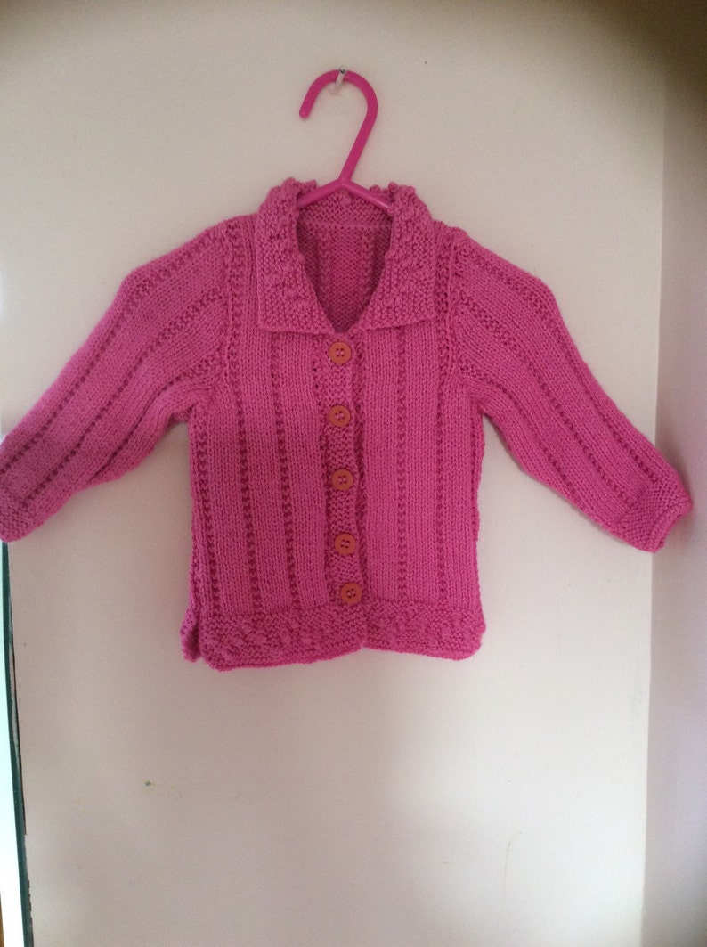 Pretty In Pink Cardigan image 1