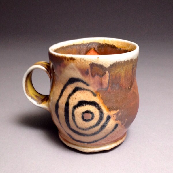 Hand-made wood-fired mug