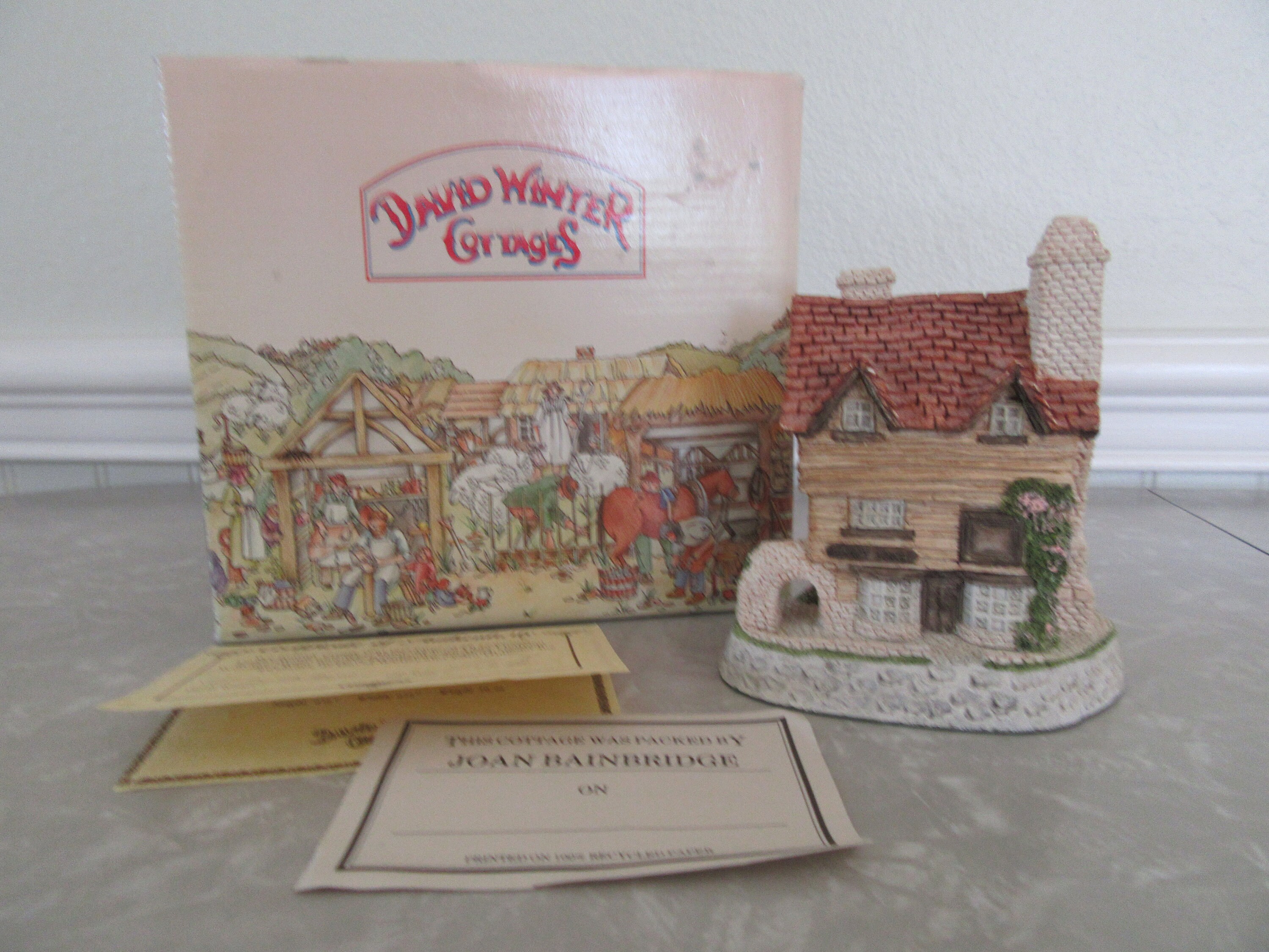 David Winter House on Top - Etsy