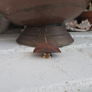 Vintage Miniature Brass Firewood Log Wood Holder Cabin Fairy Fireplace Supply Accessory