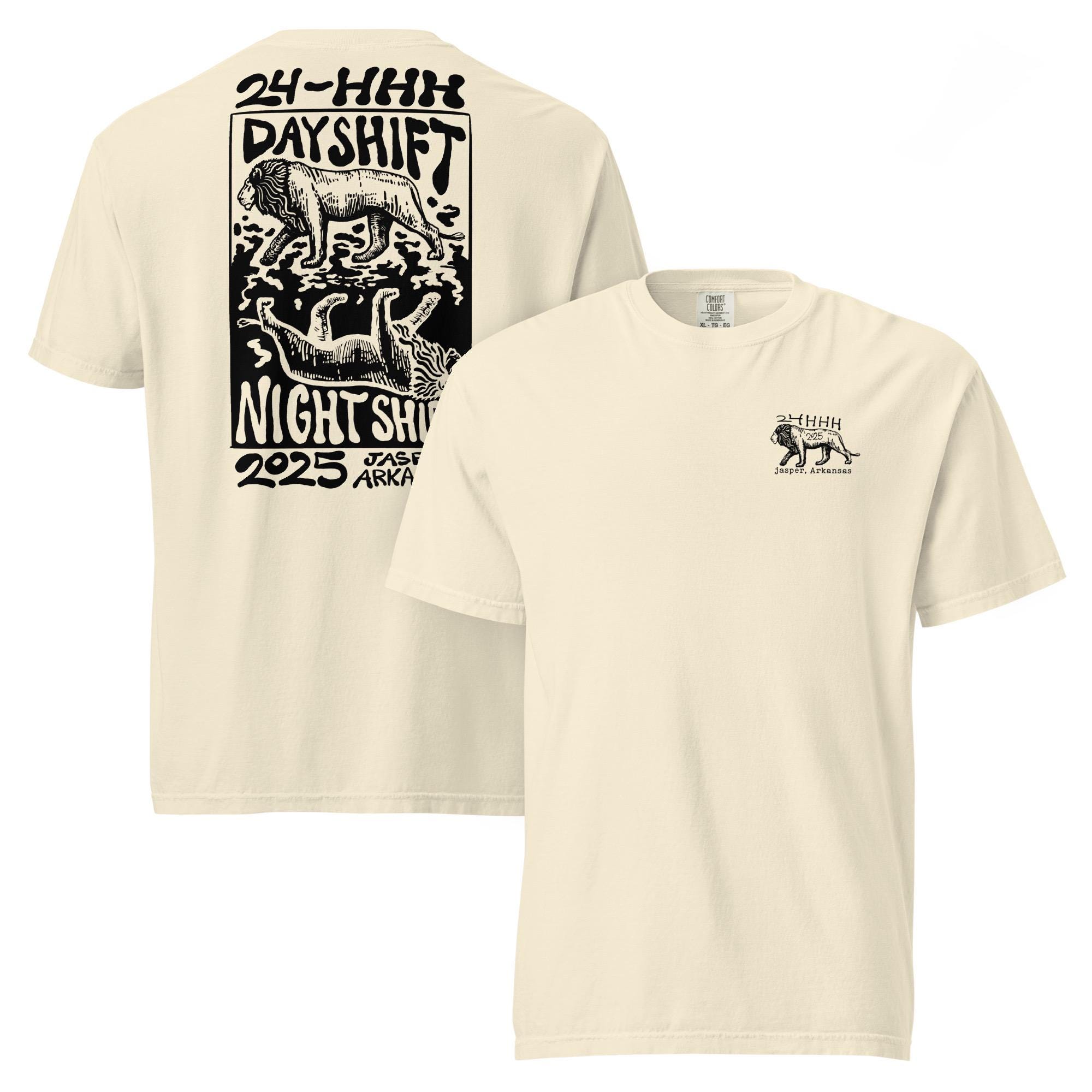 Dayshift Nightshift 24-HHH T-shirt - Etsy