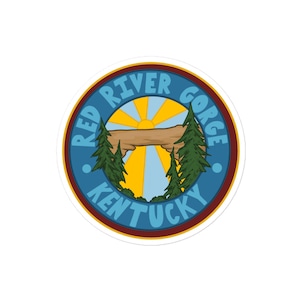 Red River Gorge Badge sticker