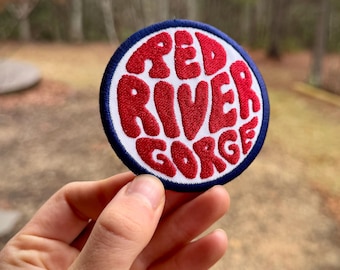 Red River Gorge Bubble Embroidered patch