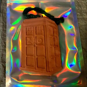 Rustic hand stamped hanging fragrance oil diffuser. Crackling Log Fire Fragrance (10%)