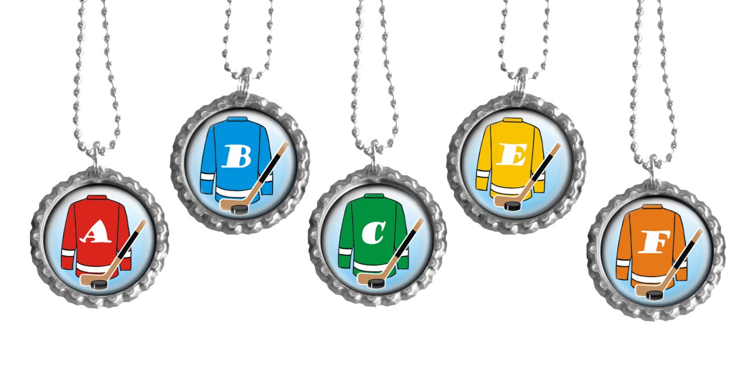 Hockey Party Favors Set of 5 Personalized Party Favors. Add Etsy