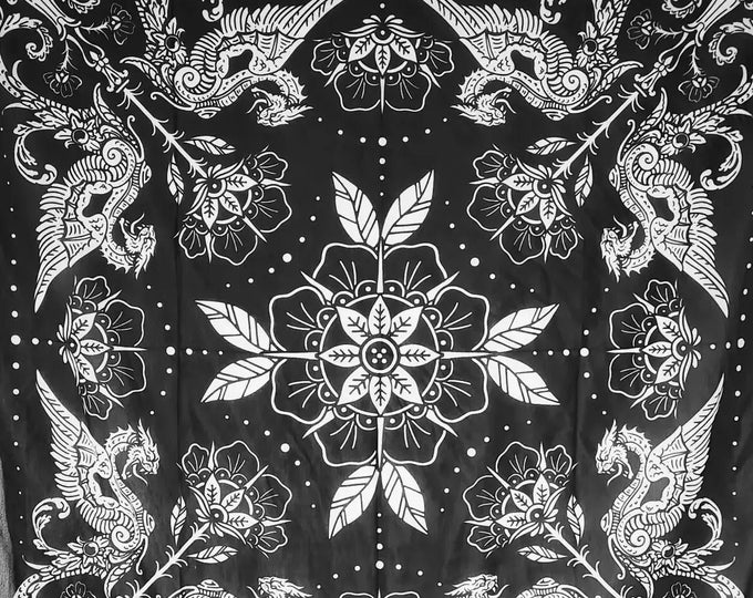 Griffin's Garden Oversized Scarf