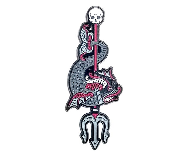 The Dolphin Enamel Pin