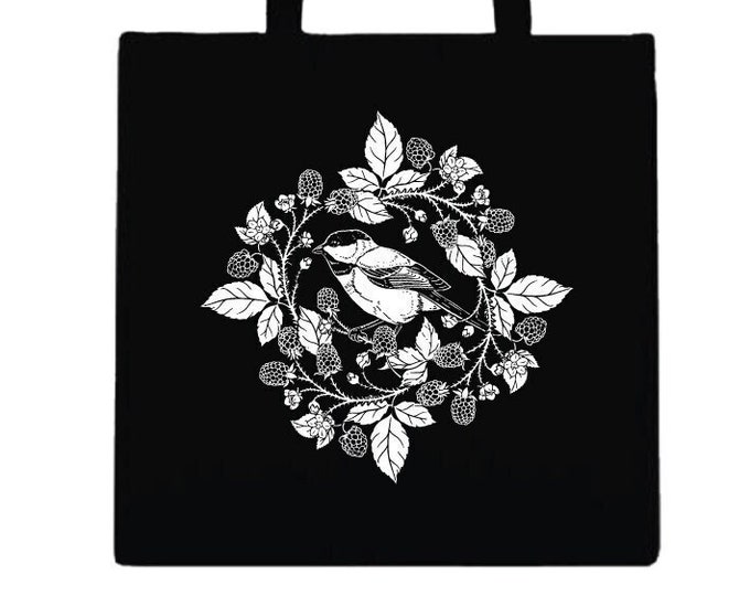 Blackberry Thief Tote Bag