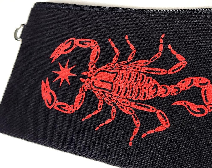 Scorpia Stash Bag (Red Ink)
