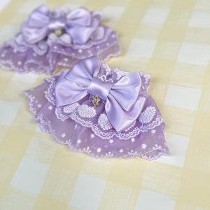 Sweet Lolita Lace Wrist Cuffs | Sweet Heart Lace Wrist Cuffs | Pink Lace Wrist Cuffs