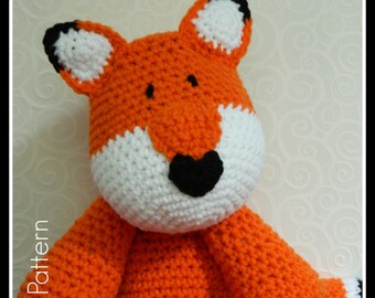 Crochet Fox Amigurumi Toy Stuffy {PDF PATTERN ONLY}