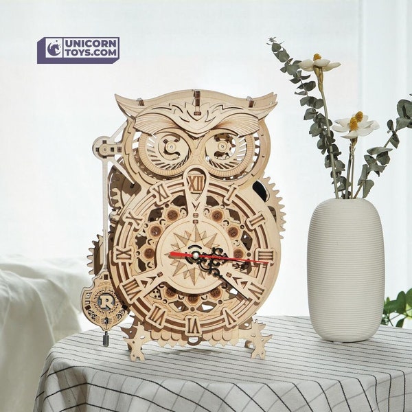 Owl Clock - Etsy