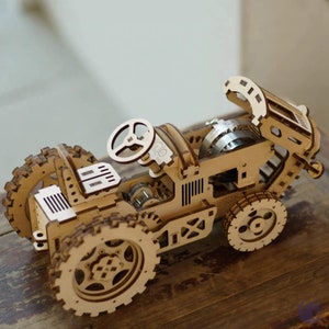 Maquette 3D en bois Rambler Rover Space - Rokr-Robotime