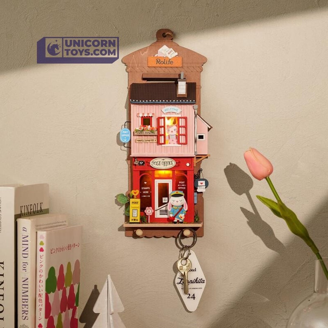 Love Post Office Robotime Rolife DS021 Wall Hanging DIY Etsy