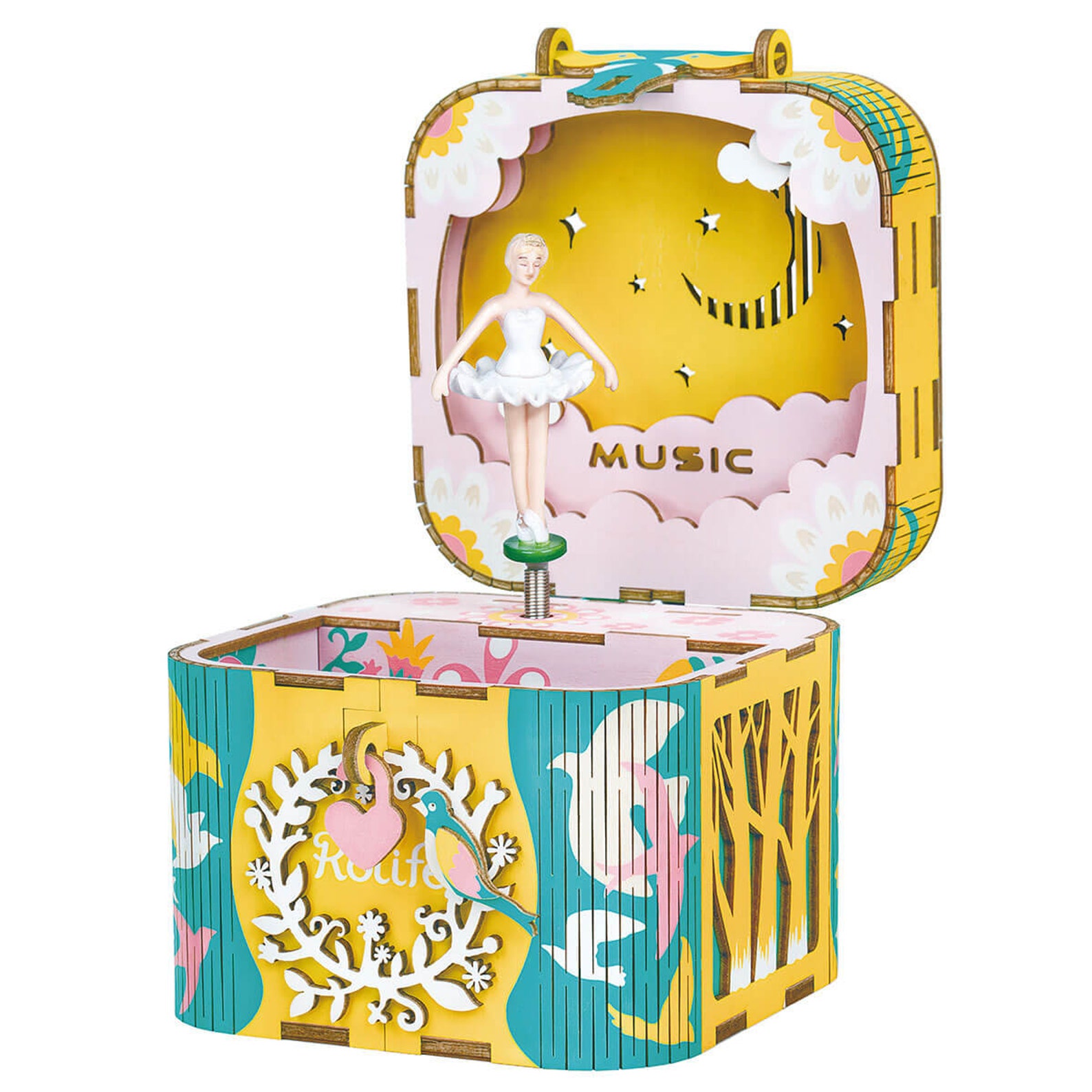 Ballerina Music Box Windup Musical Box AMD52 Robotime Etsy