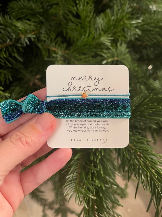 Christmas Bracelet Hair Tie Hair Tie Wish Bracelet