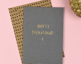 MERCI BEAUCOUP... l! Cartolina d'auguri