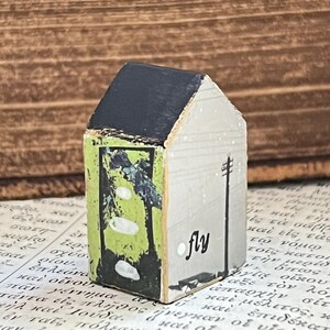 Tiny House Assemblage Art