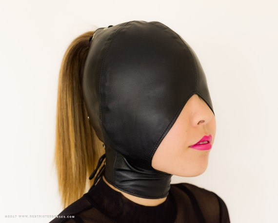 Free moble insane cock Leather bondage hoods