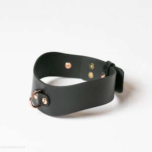 Contour Leather Bondage Collar (MATURE)
