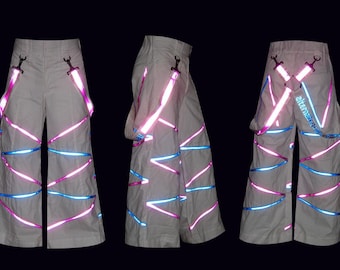 Pantaloni Phat su misura ideali per club, rave, shuffling ecc.