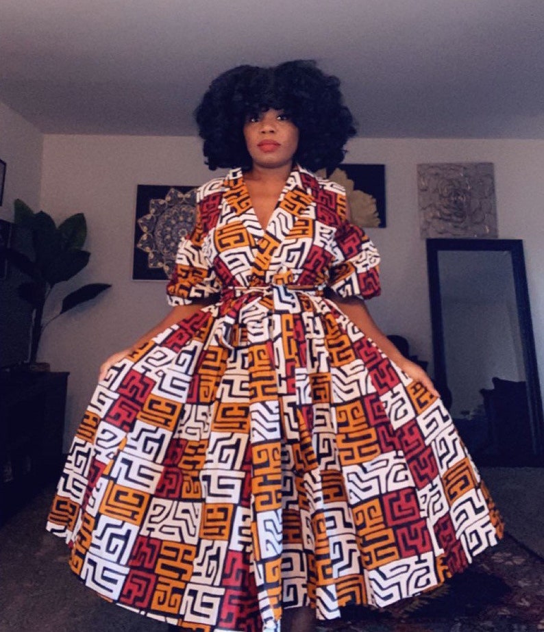 Ankara frisky dress