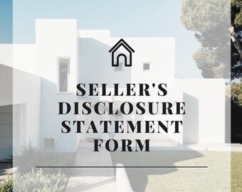 SELLER'S DISCLOSURE STATEMENT