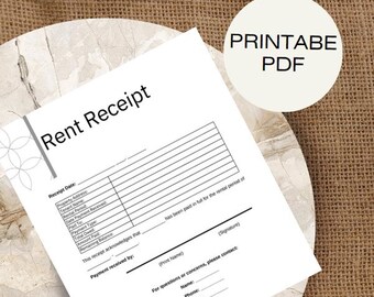 RENT RECEIPT FORM
