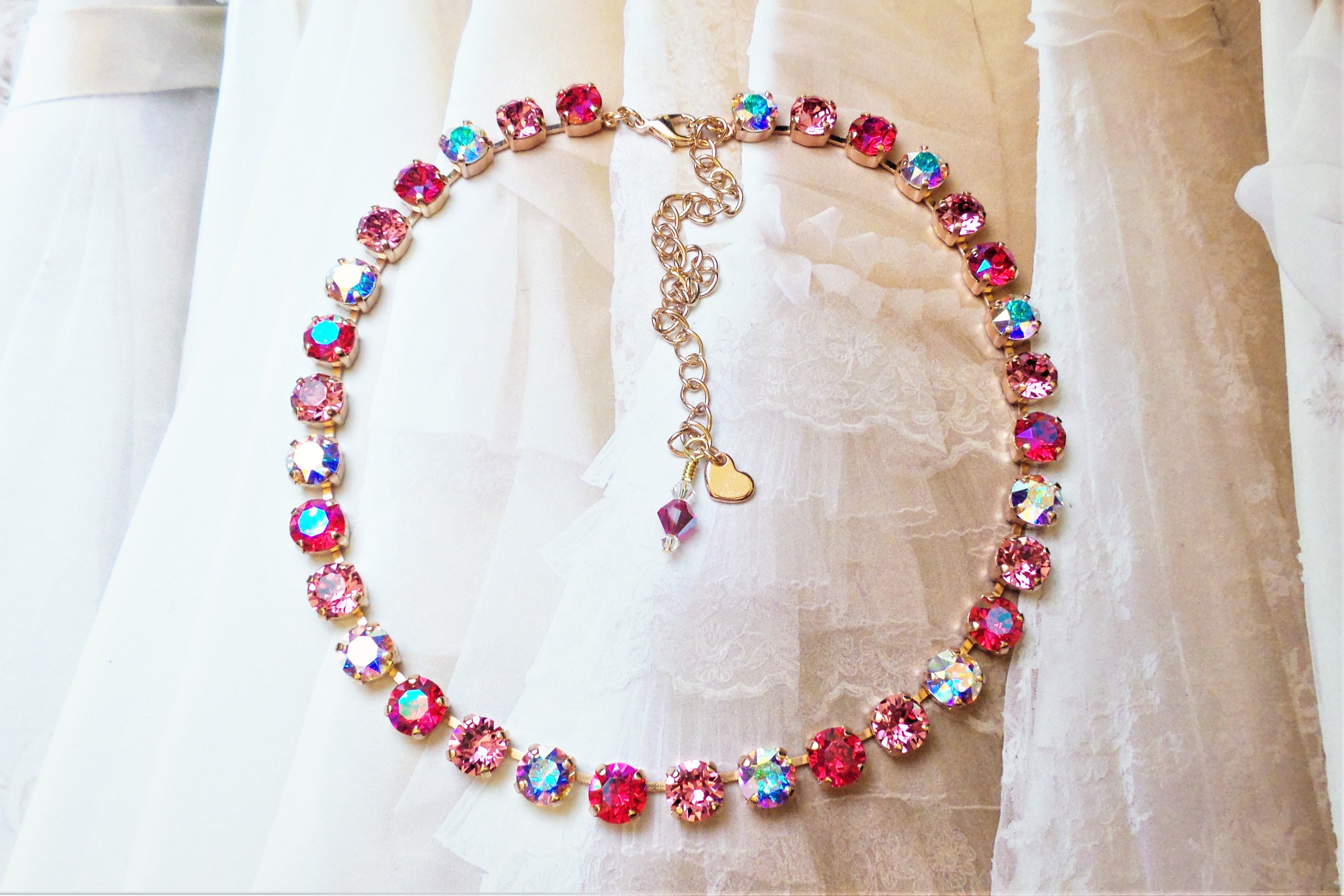 Buy You're the One, 8mm Finest Crystal Necklace, Bridal