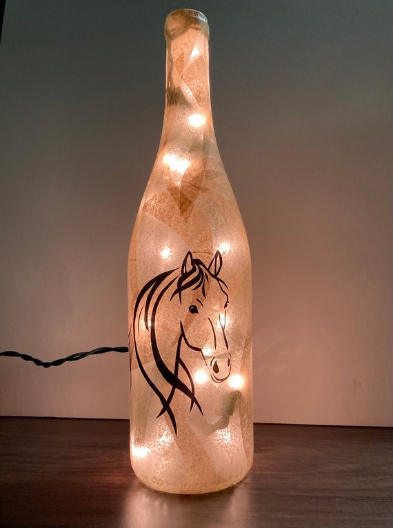 Bottle on sale light design
