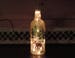Moose and pine trees wine bottle light Rustic nightlight lodge decor camp living handcrafted 