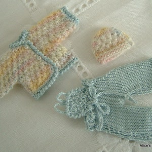 The Tiniest and Sweetest Little Miniature/Dolls House Layette That You Ever Did See