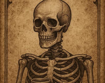 Coffee skeleton image