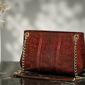 snakeskin bag price