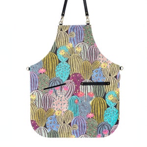 Bartender Apron, Cooking Apron, Kitchen Apron, Barista Apron, Easter Gift, Velvet Apron, Mexican Apron