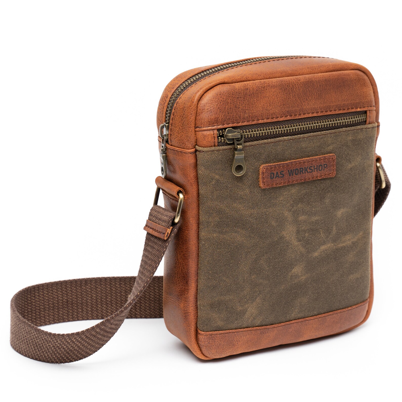 Brown Crossbody Bag Men Crossbody Bag Men Shoulder Bag Etsy