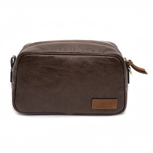 Leather Toiletry Kit, Mens Leather Toiletry Bag, Leather Dopp Kit, Groomsmen Gift