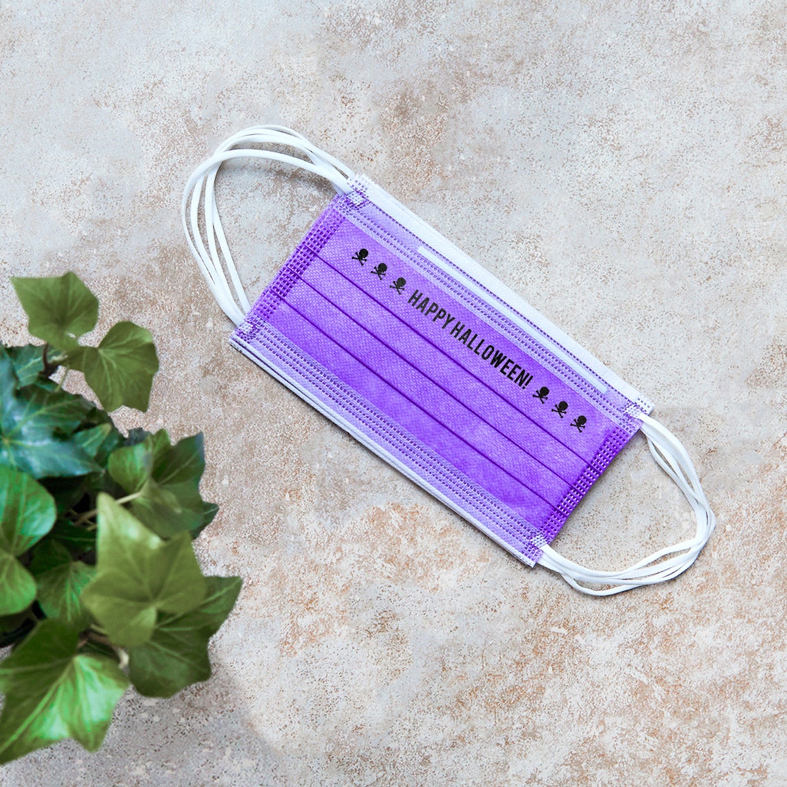 Personalized Face Masks Happy Halloween Face Masks Etsy