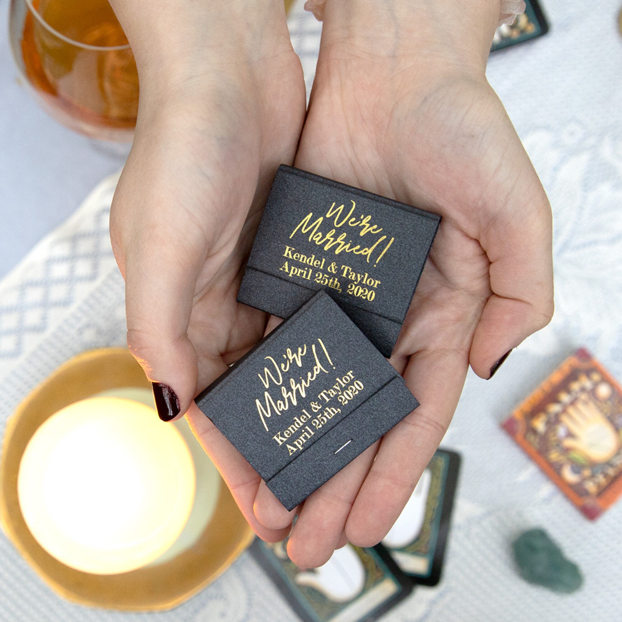 We're Married 30 Strike Matchbooks Wedding Favors Etsy