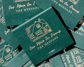 Personalized Home Sweet Home Matchbooks - Wedding Favor & Home Decor