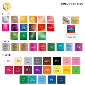 a color chart of different shades of paint
